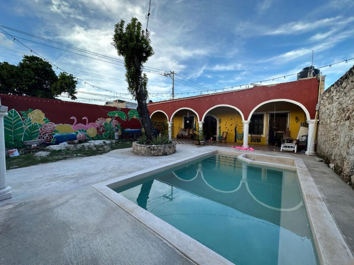 La Casa Rosal Villa Campeche Exterior foto